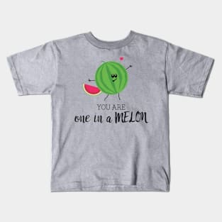 You Are One in a Million Watermelon Fruit Pun Kids T-Shirt